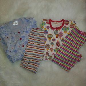 Two Hanna Andersson Playdress Sets Size 130